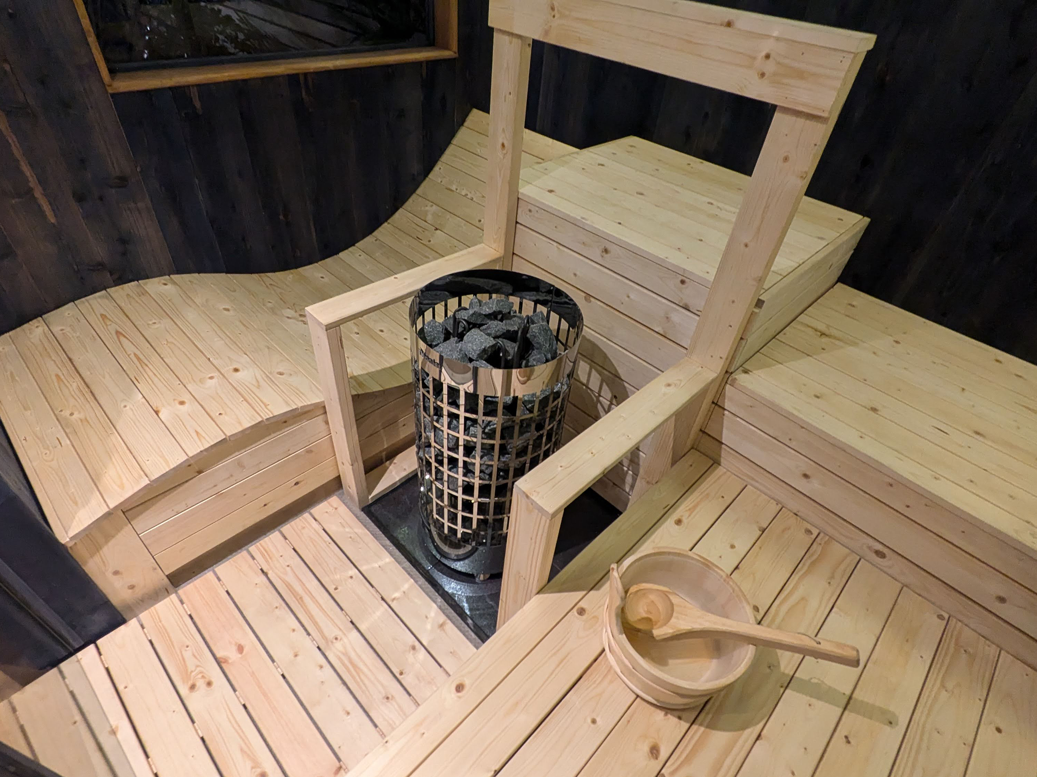 サウナ内観